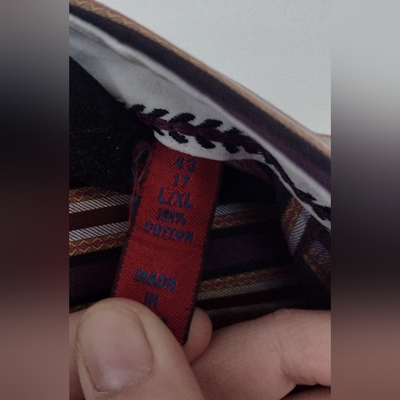 Robert Graham Mens Dress Shirt - Picture 5 of 7